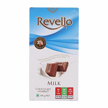 Ritzbury Revello Milk Chocoalte 100g – Snappers.lk